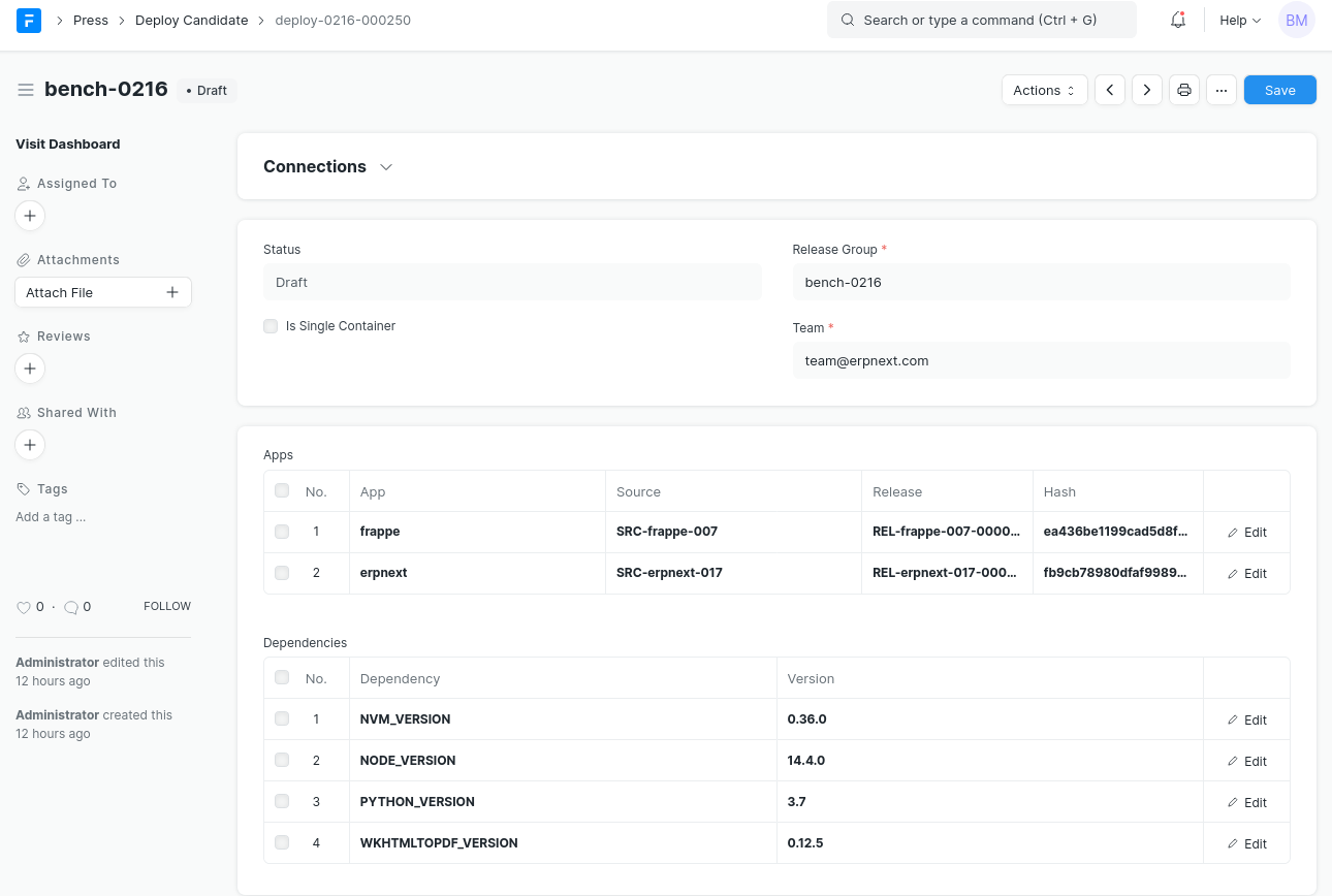Deploy Candidate Deploy Candidate