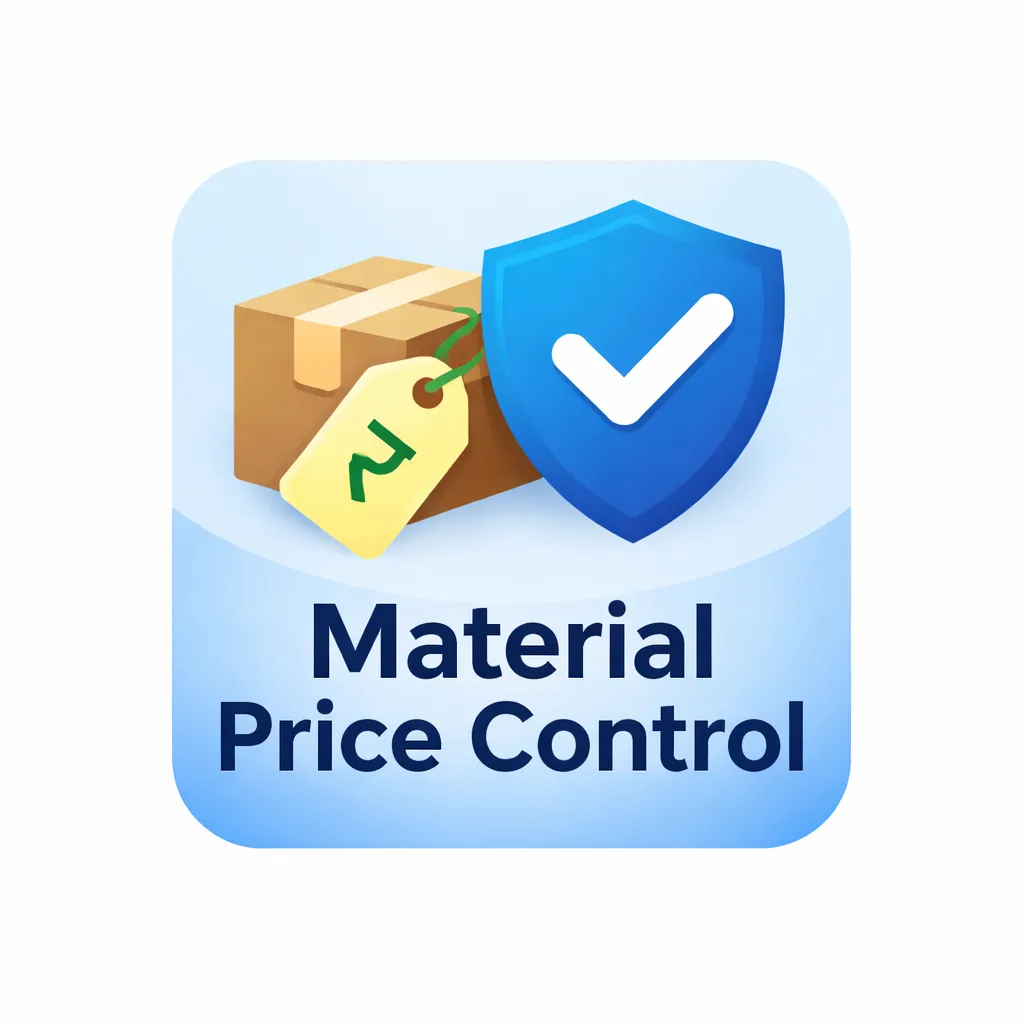 Material Price Control | Frappe Cloud Marketplace